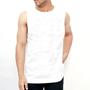 Débardeur décontracté pour homme, coupe ample, respirant, séchage rapide, anti-UV, 100% coton, tissu lisse, confortable à porter, conçu pour un usage quotidien - Product Image 3