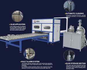 Revêtement uniforme Panneau sandwich en PVC Panneau de porte Panneau époxy Machines de <span class=keywords><strong>menuiserie</strong></span> Panneau nid d'abeille en aluminium Machine à coller les armoires - Product Image 2