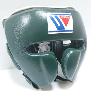 Venta caliente nuevo protector de cabeza ganador de cuero cierre con cordones diseño Simple ajustable para entrenamiento de boxeo con empuñaduras - Product Image 3