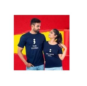 Together Forever Couple T-shirt Girls & Boys Wear Camisetas de moda más Trending Premium Quality Parejas Camiseta al por mayor - Product Image 5
