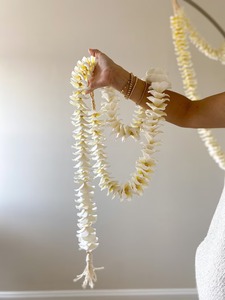 Guirnalda de flores de estilo navideño, cuerda Floral para colgar en la pared, flores de Plumeria, foto Prop, telón de fondo, decoración de fiesta temática de playa - Product Image 2