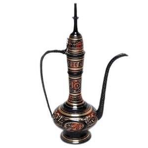 Aftaba traditionnel indien fait à la main pour le thé de table, le café ou le service à vin dans un restaurant ou un hôtel à domicile. Disponible Vente en gros - Product Image 6