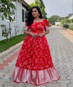 Diseño Casual Estilo largo 2 piezas Dupatta Ropa Vestido modesto Ropa festiva larga Kurti dupatta conjunto - Product Image 6