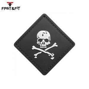 En gros Meilleure Qualité Nouveau Design PVC Patch Personnalisé Adhésif Merrow Bordure 3D Caractéristique pour Chapeau et Vêtements - Product Image 3