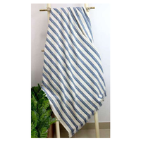 100% coton jette des tissages personnalisés gaufré Jacquard hareng os thermique sans accroc Leno tisse couleurs tailles poids en vrac