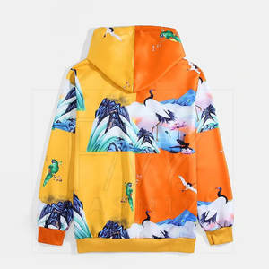 High Quality Men's Winter Solid Color <b>Polyester</b> <b>Hoodies</b> with Custom Logo and Colors Custom Sizes Available - Product Image 2