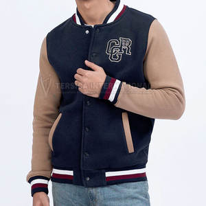 Chaqueta de invierno para hombre, mezcla de lana, estilo universitario, ropa de abrigo informal, chaqueta de invierno para hombre - Product Image 2