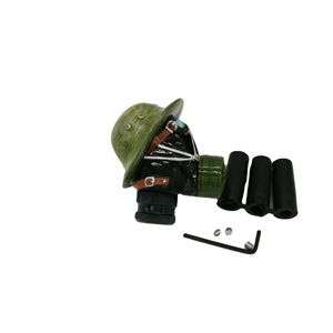 Manopola del cambio del cambio del cranio personalizzata per la modifica del pomello del cambio sportivo - Product Image 4