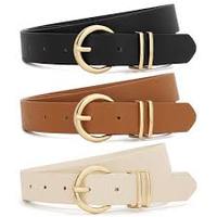 Ceintures en cuir véritable élégantes et tendance pour femmes, durables, conçues sur mesure, design français, marque fournisseur européen, modèle Paris FD0000248