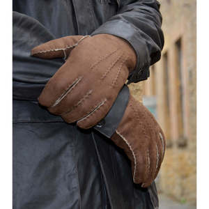 Guantes Clásicos de Piel de Oveja Cosidos a Mano para Hombre Thorne - Product Image 3