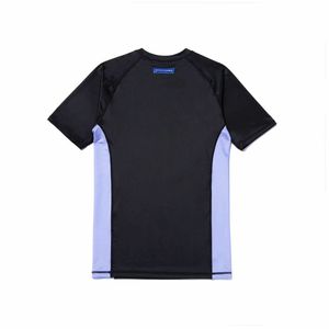 Custom Logo High Quality Wholesale Fitness <b>Swim</b> <b>Shirts</b> Rashguard Printed Short Sleeve Sportswear Polyester Adults Rash Guard - Product Image 3