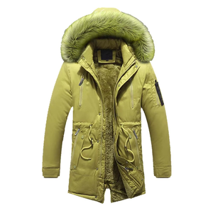 Customizable Windproof Jacket Stand Collar Long Sleeve Winter Shiny Puffer Look Breathable - Product Image 1