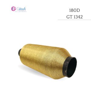 Fil à broder en polyester GT 1342 haute ténacité fil métallique polyvalent durable S Type S Lurex fil de type MS - Product Image 2