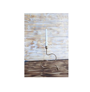Support de bougie moderne en métal ondulé en forme de S, doré, style nordique, pour bougies coniques, idéal pour centre de table de mariage, décoration de table de luxe pour la maison - Product Image 3