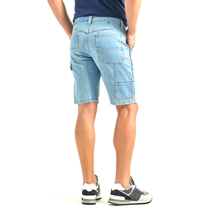 Couleur bleu clair avec le meilleur vendeur Vêtements pour hommes Lavable en machine Facile à porter Meilleur short en jean droit - Product Image 2