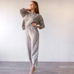 Multi Color <b>Indian</b> Linen Women Pant and <b>Trouser</b> for Daily Wear and Casual Wear Loose Adult Pajama Pant - Product Image 6