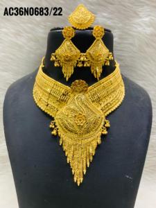 สร้อยคอชุบทองทันสมัยออกแบบสำหรับผู้หญิงเครื่องประดับทองแฟชั่น - Product Image 2