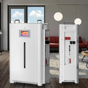 48V 51.2V Hybrid <b>Solar</b> <b>Generator</b> Grade 100Ah 15KWh BMS Lipo Battery Pack Home Energy Storage System Wall <b>Power</b> White My Store - Product Image 3