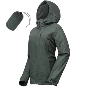 Abrigo y chaqueta de lana de invierno/chaquetas de piel de invierno para mujer con sudaderas con capucha Chaqueta de invierno con cremallera - Product Image 1