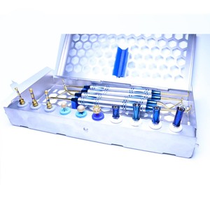 Kit de brocas de implante de elevación sinusal avanzado profesional Kit de Aproximación lateral y tapón Juego de 14 piezas Certificado CE Mahersi - Product Image 3