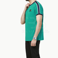 T-shirt en coton pour homme, design minimaliste, décontracté, pour homme, mode quotidienne, élégant, col rond, t-shirt en coton pour homme