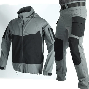 Uniforme de Camuflaje de Alta Calidad Hecho a Medida, Conjunto de Entrenamiento Táctico de Algodón y Poliéster, Cálido, Transpirable, de Secado Rápido e Impermeable - Product Image 2