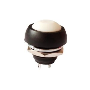 10pcs White Waterproof Self-Reset <b>Push</b> <b>Button</b> <b>Switches</b> - Product Image 1