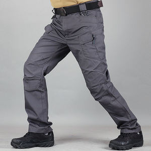 Pantalon de jogging en polyester 100% décontracté pour l'extérieur Pantalon de travail pour homme Pantalon de randonnée Cargo Rip Stop à séchage rapide - Product Image 2