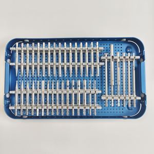 Juego de Instrumentos Ortopédicos de Acero Inoxidable para Tornillos Óseos con Estuche de Esterilización, Guías de Perforación Quirúrgica, Destornilladores y Herramientas de Fijación - Product Image 6