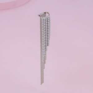 Trendy Tassel Drop <b>Earrings</b> 190002 Zinc Alloy for Party Occasions - Product Image 4