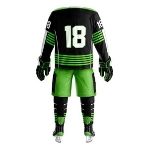 2024 último OEM personalizado de calidad superior de los hombres sublimados uniformes de hockey sobre hielo conjuntos mejor precio para las ligas de hockey - Product Image 5