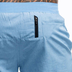 Pantalones cortos deportivos informales de verano 2025, la mejor tendencia, patrón sólido, ropa para correr, servicio OEM de alta calidad, teñido liso, venta al por mayor - Product Image 5