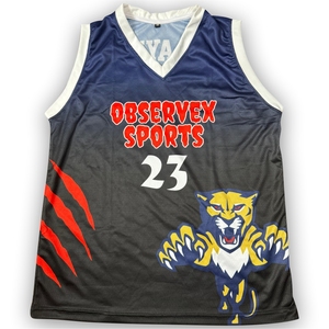 Vêtements de sport Offre Spéciale Ensemble d'uniformes de basket-ball Prix de gros Uniforme de basket-ball de taille jeune de style vintage personnalisé - Product Image 3