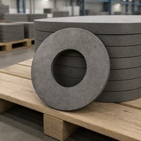 Plaque annulaire réfractaire pour four, support circulaire haute température pour la cuisson des céramiques