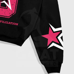 Sudaderas con Capucha de Felpa con Estampado para Hombre, Ropa Deportiva Informal de Calle, 100% Algodón, Transpirable, para Invierno - Product Image 5