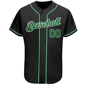 Camiseta de Béisbol Amarilla Personalizada con Botones, Nombre del Equipo y Número Personalizados, Camiseta Deportiva de Manga Corta para Hombre - Product Image 3