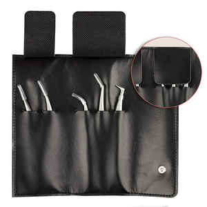 Pince à cils professionnelle en acier inoxydable de haute précision outil de greffage de cils de beauté avec pince Phoenix pour adultes - Product Image 4