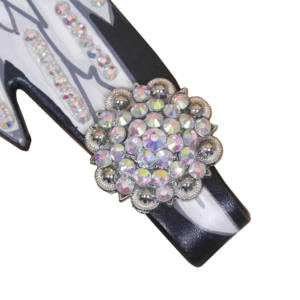 Angelwings en cuir de qualité supérieure Western Tack Set Horse Western Bridle and Breastplate Horse Tack Set Custom Manufacturer Supplier - Product Image 6