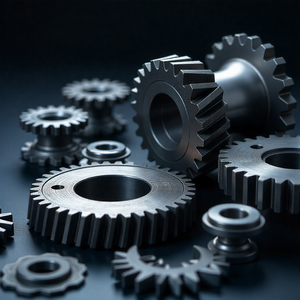 Piezas de transmisión y engranajes de acero inoxidable mecanizados CNC personalizados, componentes metálicos de precisión para aplicaciones automotrices - Product Image 1
