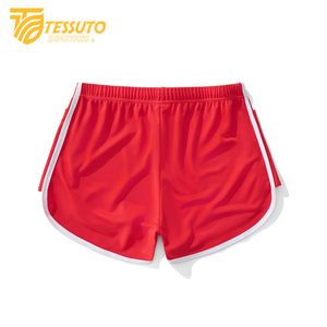 High Quality Men's & Women's Gym Fitness Athletic Running <b>Shorts</b> Quick Dry Breathable Mesh Striped <b>Zipper</b> Pockets Plain Dyed - Product Image 4