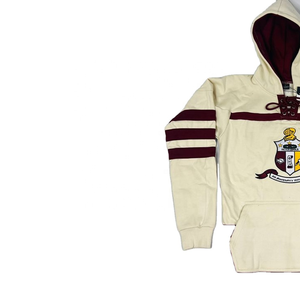 Sudadera con capucha personalizada para hombre, logotipo universitario, fraternidad, antiencogimiento, 340g, estampado polar, poliéster/algodón, otoño - Product Image 6