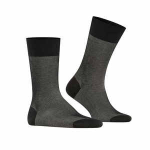 Chaussettes en bambou OEM avec logo, respirantes, en chanvre biologique, chaussettes de ville courtes en noir et blanc - Product Image 1