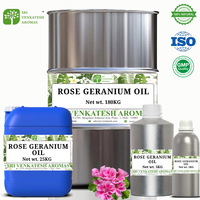 Huile Essentielle de Rose Geranium 100% Pure et Naturelle, Distillée à la Vapeur, 5 KG, Prix de Gros Disponible en Vrac
