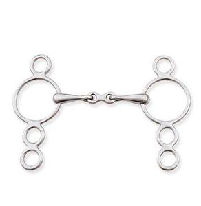 บิตม้า 4 ห่วง สแตนเลสสตีล-TM STAR TM-JUB-03 อุปกรณ์ฝึกม้าและกระโดดข้ามสิ่งกีดขวางที่สวมใส่สบาย ขนาด 10.5-12.5 - Product Image 5