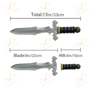 Sát thủ Dao găm PU bọt vũ khí bên đạo cụ cho Halloween cosplay Nguồn cung cấp - Product Image 4