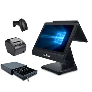 15,6 polegadas graxa prova caixa DDR3 Windows POS máquinas personalizadas