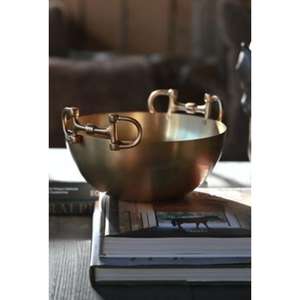 Bol de service en laiton antique exquis pour un décor unique et une utilisation pratique dans les maisons contemporaines et classiques - Product Image 5