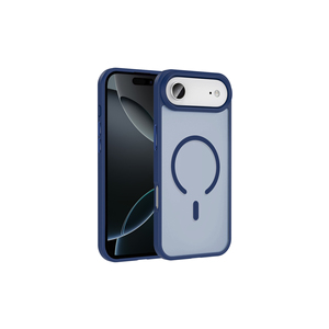 Funda Protectora de Silicona Mate Premium Netzy para iPhone 17 Air, Compatible con MagSafe, Color Azul Marino, Estilo Ins para Plus - Product Image 1