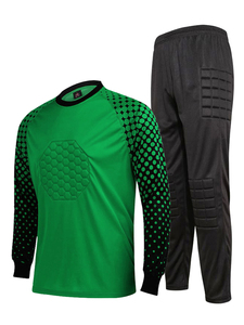 ชุดยูนิฟอร์มผู้รักษาประตูฟุตบอลแบบสั่งทำพิเศษ ยี่ห้อ Flying Eagle คุณภาพสูง สำหรับผู้ใหญ่ แบบ unisex ระบายอากาศได้ดี พร้อมลายพิมพ์แบบ sublimation สำหรับการฝึกซ้อม - Product Image 2