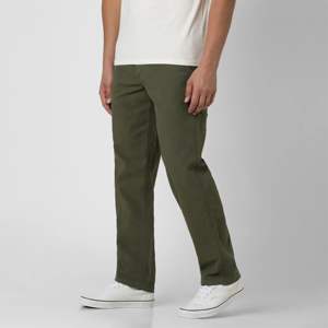 Pantalones de trabajo de lona resistentes para hombres, resistentes y al agua con múltiples bolsillos utilitarios, ideales para trabajos al aire libre - Product Image 2